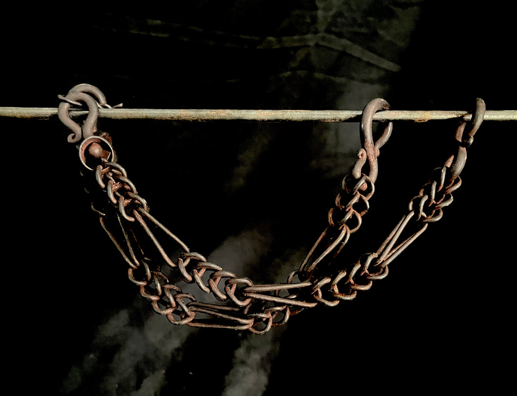 Browned Rattler Rein Chains