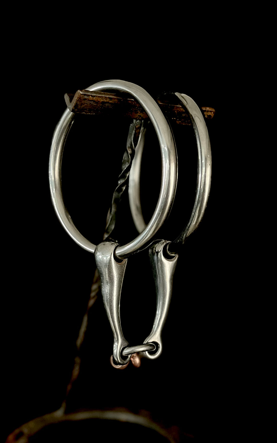 Nevada Shank Snaffle with copper