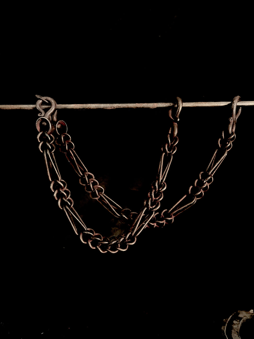 Browned Rattler Rein Chains