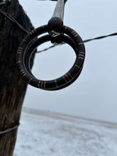 Load image into Gallery viewer, Horlacher &amp; Marsh Striped Steel Snaffle
